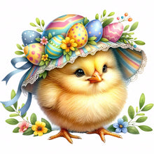 Load image into Gallery viewer, Easter Chick 30*30CM(Canvas) Full Round Drill Diamond Painting
