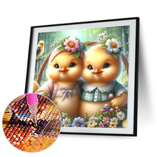 Load image into Gallery viewer, Easter Chick 30*30CM(Canvas) Full Round Drill Diamond Painting
