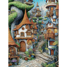 Load image into Gallery viewer, Castle - 45*60CM 16CT Stamped Cross Stitch
