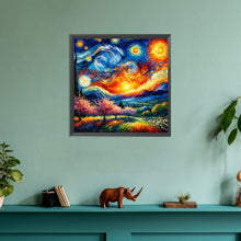 Load image into Gallery viewer, The Scenery Through Van Gogh&#39;S Eyes 30*30CM(Canvas) Full Round Drill Diamond Painting
