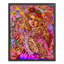 Load image into Gallery viewer, Classical Doll Girl - 50*60CM 11CT Stamped Cross Stitch
