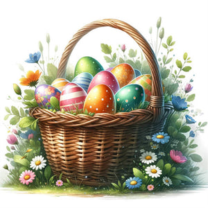 Easter Egg 30*30CM(Picture) Full Square Drill Diamond Painting