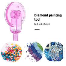 Load image into Gallery viewer, 5 Pcs Diamond Paintng Art Wheel with 2Pcs Diamond Painting Glue Clay (Pink)
