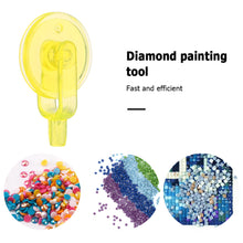 Load image into Gallery viewer, 5 Pcs Diamond Paintng Art Wheel with 2Pcs Diamond Painting Glue Clay (Yellow)
