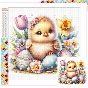 Easter Chick 30*30CM(Picture) Full Square Drill Diamond Painting