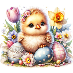 Easter Chick 30*30CM(Picture) Full Square Drill Diamond Painting