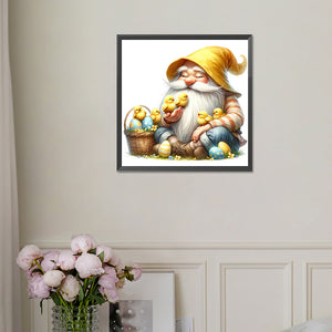 Easter Gnomes And Animals 30*30CM(Picture) Full Square Drill Diamond Painting
