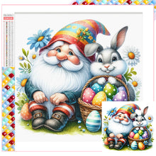Load image into Gallery viewer, Easter Gnomes And Animals 30*30CM(Picture) Full Square Drill Diamond Painting
