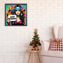 Load image into Gallery viewer, Dark Girl 30*30CM(Canvas) Full Round Drill Diamond Painting
