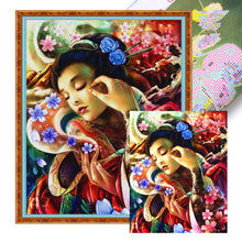 Load image into Gallery viewer, Ancient Style Beauty - 50*60CM 11CT Stamped Cross Stitch
