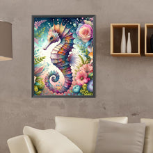 Load image into Gallery viewer, Flowers Seahorse 30*40CM(Canvas) Full Round Drill Diamond Painting
