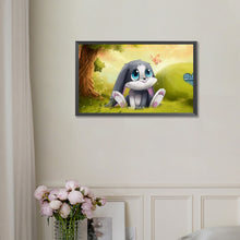 Load image into Gallery viewer, Rabbit 50*30CM(Canvas) Full Round Drill Diamond Painting
