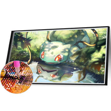 Load image into Gallery viewer, Bulbasaur 50*30CM(Canvas) Full Round Drill Diamond Painting
