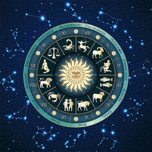 Load image into Gallery viewer, Twelve Zodiac Signs Horoscope 50*50CM(Canvas) Full Round Drill Diamond Painting
