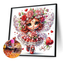 Load image into Gallery viewer, Rose Elf 30*30CM(Canvas) Partial Special Shaped Drill Diamond Painting
