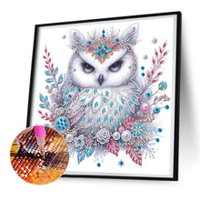 Load image into Gallery viewer, Bald Owl 30*30CM(Canvas) Partial Special Shaped Drill Diamond Painting
