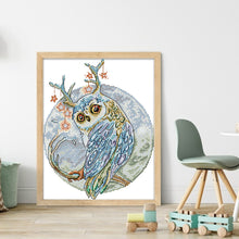 Load image into Gallery viewer, Owl Sixteen - 27*32CM 14CT Stamped Cross Stitch(Joy Sunday)
