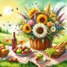 Load image into Gallery viewer, Spring Outdoor Flowers And Fruits 30*30CM(Canvas) Full Round Drill Diamond Painting
