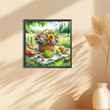 Load image into Gallery viewer, Spring Outdoor Flowers And Fruits 30*30CM(Canvas) Full Round Drill Diamond Painting
