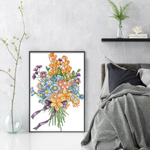 Load image into Gallery viewer, Wildflower Bouquet - 18*28CM 14CT Stamped Cross Stitch(Joy Sunday)

