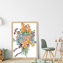 Load image into Gallery viewer, Wildflower Bouquet - 18*28CM 14CT Stamped Cross Stitch(Joy Sunday)
