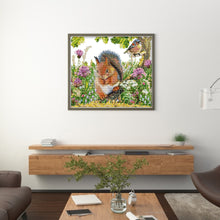 Load image into Gallery viewer, Squirrel And Bird - 35*31CM 14CT Stamped Cross Stitch(Joy Sunday)
