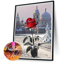 Load image into Gallery viewer, Red Rose Flower 30*40CM(Canvas) Full Round Drill Diamond Painting
