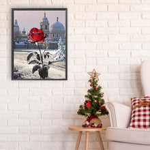 Load image into Gallery viewer, Red Rose Flower 30*40CM(Canvas) Full Round Drill Diamond Painting
