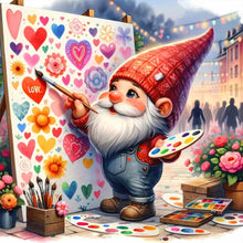 Load image into Gallery viewer, Painted Gnome 30*30CM(Canvas) Full Round Drill Diamond Painting
