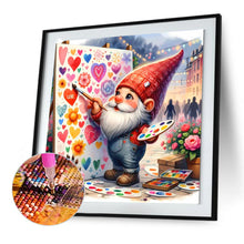 Load image into Gallery viewer, Painted Gnome 30*30CM(Canvas) Full Round Drill Diamond Painting
