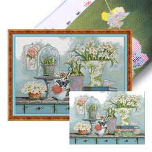Load image into Gallery viewer, Garden Collection - 30*21CM 14CT Stamped Cross Stitch(Joy Sunday)
