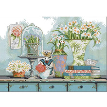 Load image into Gallery viewer, Garden Collection - 30*21CM 14CT Stamped Cross Stitch(Joy Sunday)
