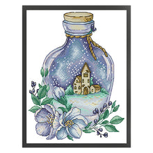 Load image into Gallery viewer, Night In A Magic Bottle - 22*29CM 14CT Stamped Cross Stitch(Joy Sunday)
