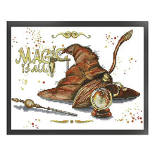 Load image into Gallery viewer, Magic Props - 34*27CM 14CT Stamped Cross Stitch(Joy Sunday)
