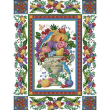 Load image into Gallery viewer, Gorgeous Fruit Bowl - 37*48CM 14CT Stamped Cross Stitch(Joy Sunday)
