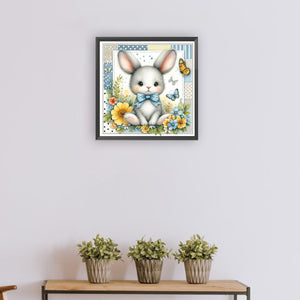 Bunny 30*30CM(Canvas) Full Round Drill Diamond Painting