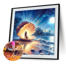 Load image into Gallery viewer, Seashell Beauty 30*30CM(Canvas) Full Round Drill Diamond Painting
