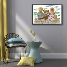 Load image into Gallery viewer, Child&#39;S Dream - 27*19CM 14CT Stamped Cross Stitch(Joy Sunday)
