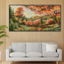 Load image into Gallery viewer, Autumn Scenery - 48*30CM 14CT Stamped Cross Stitch(Joy Sunday)
