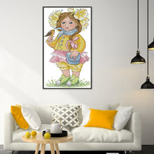 Load image into Gallery viewer, Spring Girl - 17*31CM 14CT Stamped Cross Stitch(Joy Sunday)
