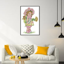 Load image into Gallery viewer, Summer Girl - 22*34CM 14CT Stamped Cross Stitch(Joy Sunday)
