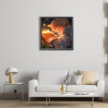 Load image into Gallery viewer, Little Boy And Fox 40*40CM(Canvas) Full Square Drill Diamond Painting
