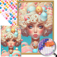 Load image into Gallery viewer, Candy Girl 40*60CM(Picture) Full AB Round Drill Diamond Painting
