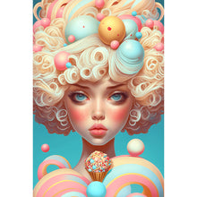 Load image into Gallery viewer, Candy Girl 40*60CM(Picture) Full AB Round Drill Diamond Painting
