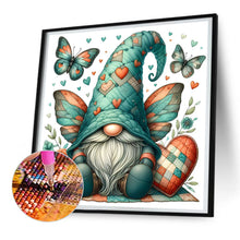 Load image into Gallery viewer, Butterfly Gnome 30*30CM(Canvas) Full Round Drill Diamond Painting
