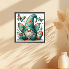 Load image into Gallery viewer, Butterfly Gnome 30*30CM(Canvas) Full Round Drill Diamond Painting
