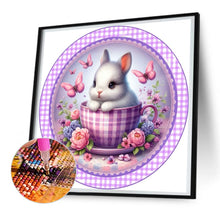 Load image into Gallery viewer, Rabbit 30*30CM(Canvas) Full Round Drill Diamond Painting
