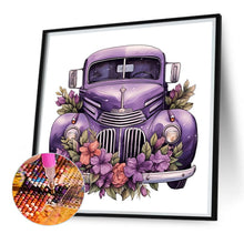 Load image into Gallery viewer, Purple Truck 30*30CM(Picture) Full Square Drill Diamond Painting
