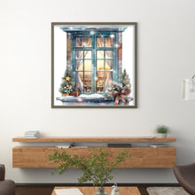 Load image into Gallery viewer, Winter Windows - 50*50CM 11CT Stamped Cross Stitch
