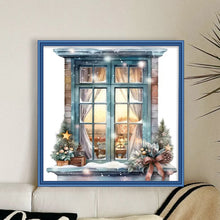 Load image into Gallery viewer, Winter Windows - 50*50CM 11CT Stamped Cross Stitch
